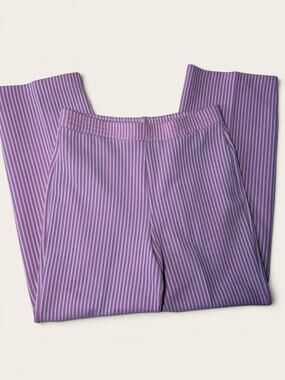 1970’s Pull On Pants. Pink/White - S/M